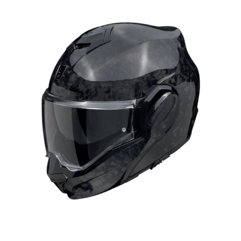 Motorradhelm EXO-TECH EVO ONYX CARBON SOLID