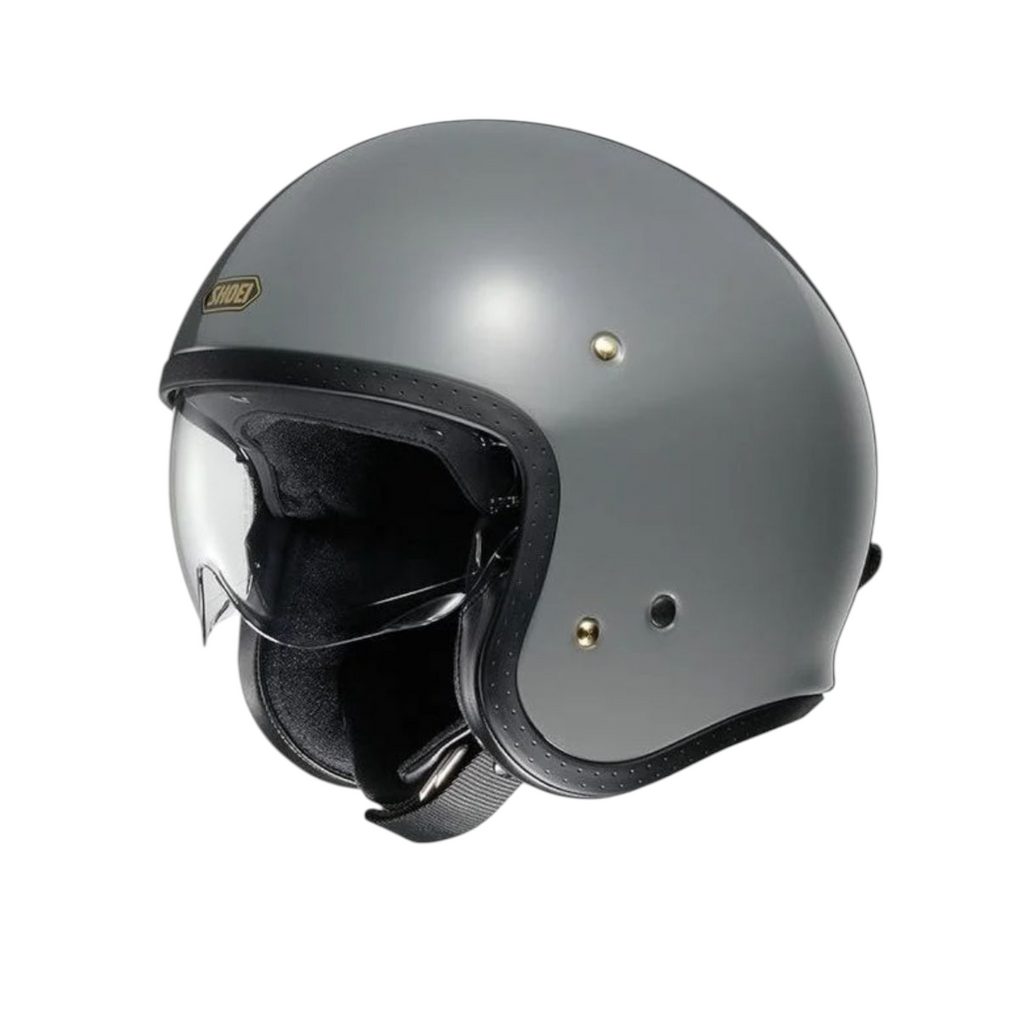 Motorradhelm SHOEI J-0 RAT GREY