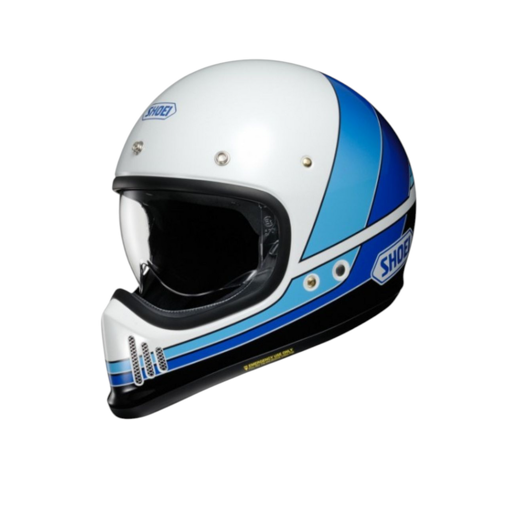 Motorradhelm SHOEI EX-ZERO EQUATION TC-11 WHITE/BLUE