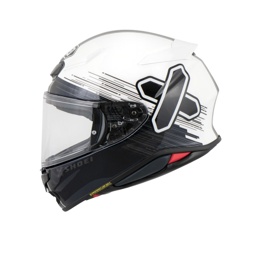Motorradhelm SHOEI NXR2 IDEOGRAPH TC-6 WHITE/BLACK