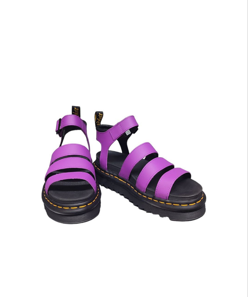 Dr. Martens Sandalen Blaire Bright Purple Hydro Leather für Damen